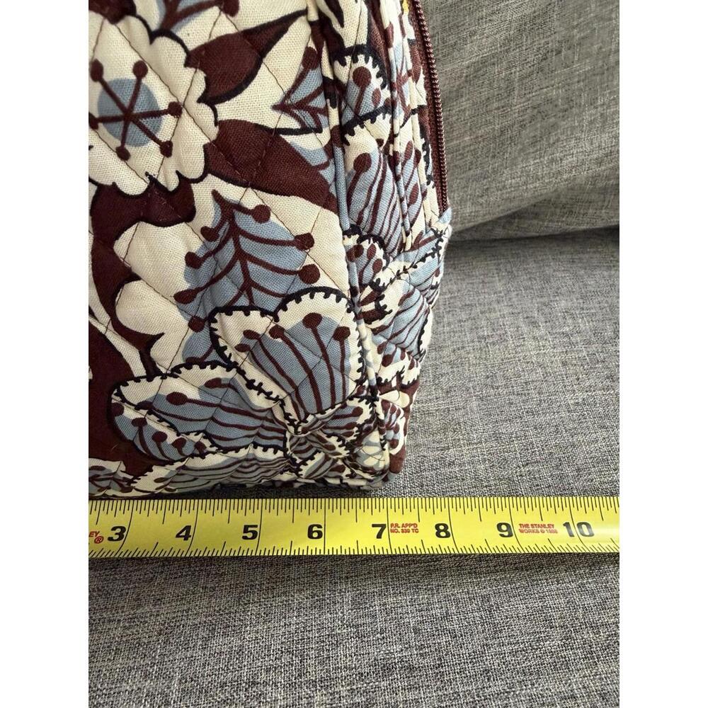 Vera Bradley Insulated Lunch Tote In Slate Blooms - Picture 8 of 10